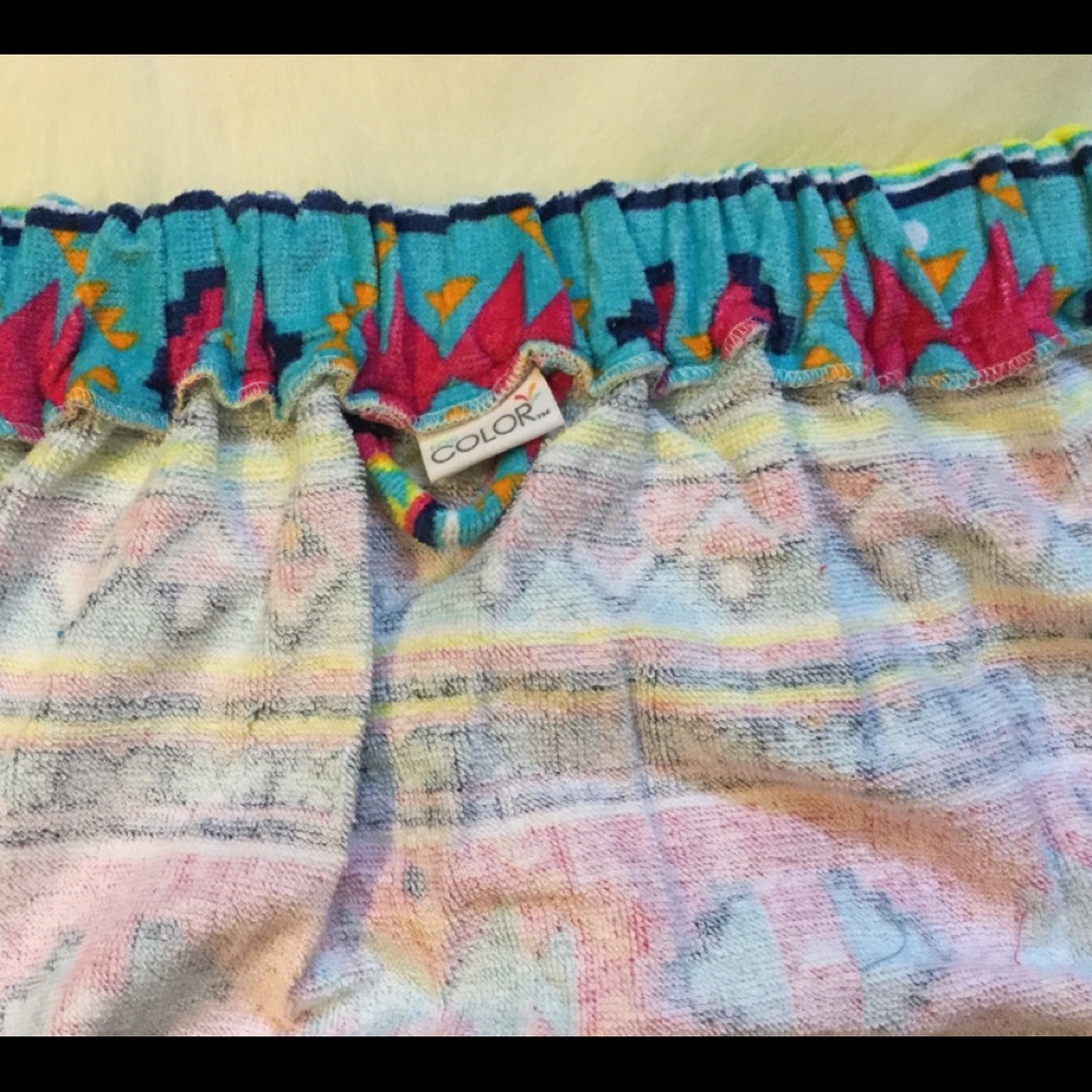 🎉FINAL🎉BEAUTIFUL Aztec Print Spa Wrap NWT - Picture 6 of 8